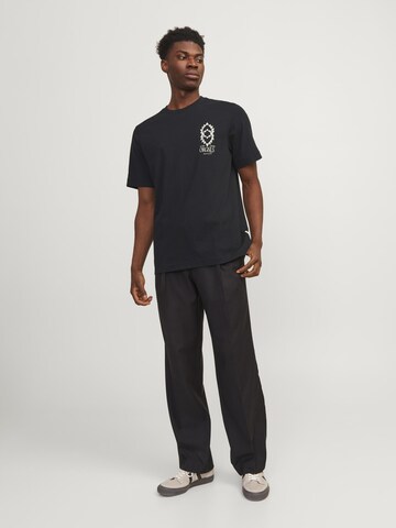 JACK & JONES Shirt 'JORNoto' in Black