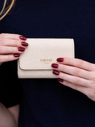 Cheval Firenze Wallet 'COSMO MINI' in Beige: front