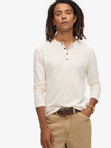 T-Shirt Superdry & Co en beige : devant