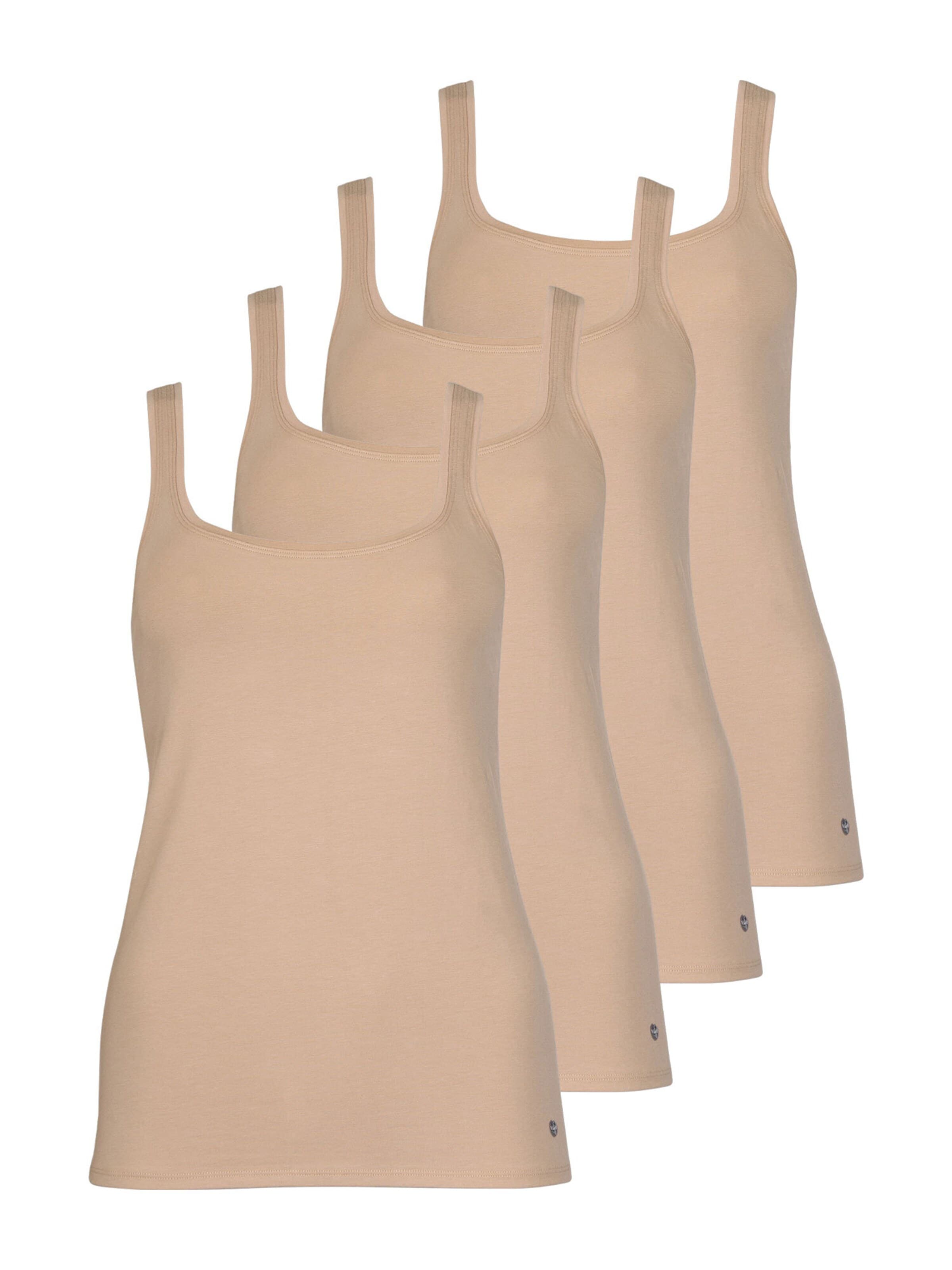 Lisca Undershirt 'Happyday' in Beige: front