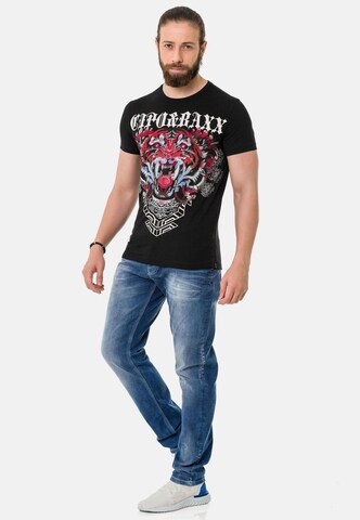 CIPO & BAXX Shirt in Black
