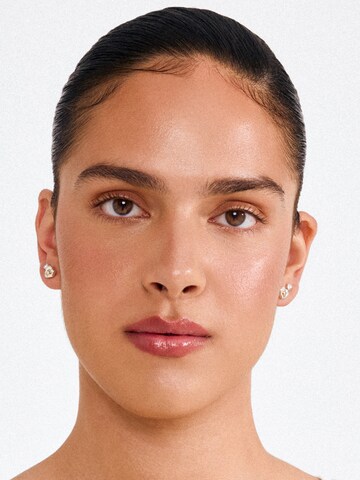 Orecchini ' Nova ' di Pilgrim in argento: frontale