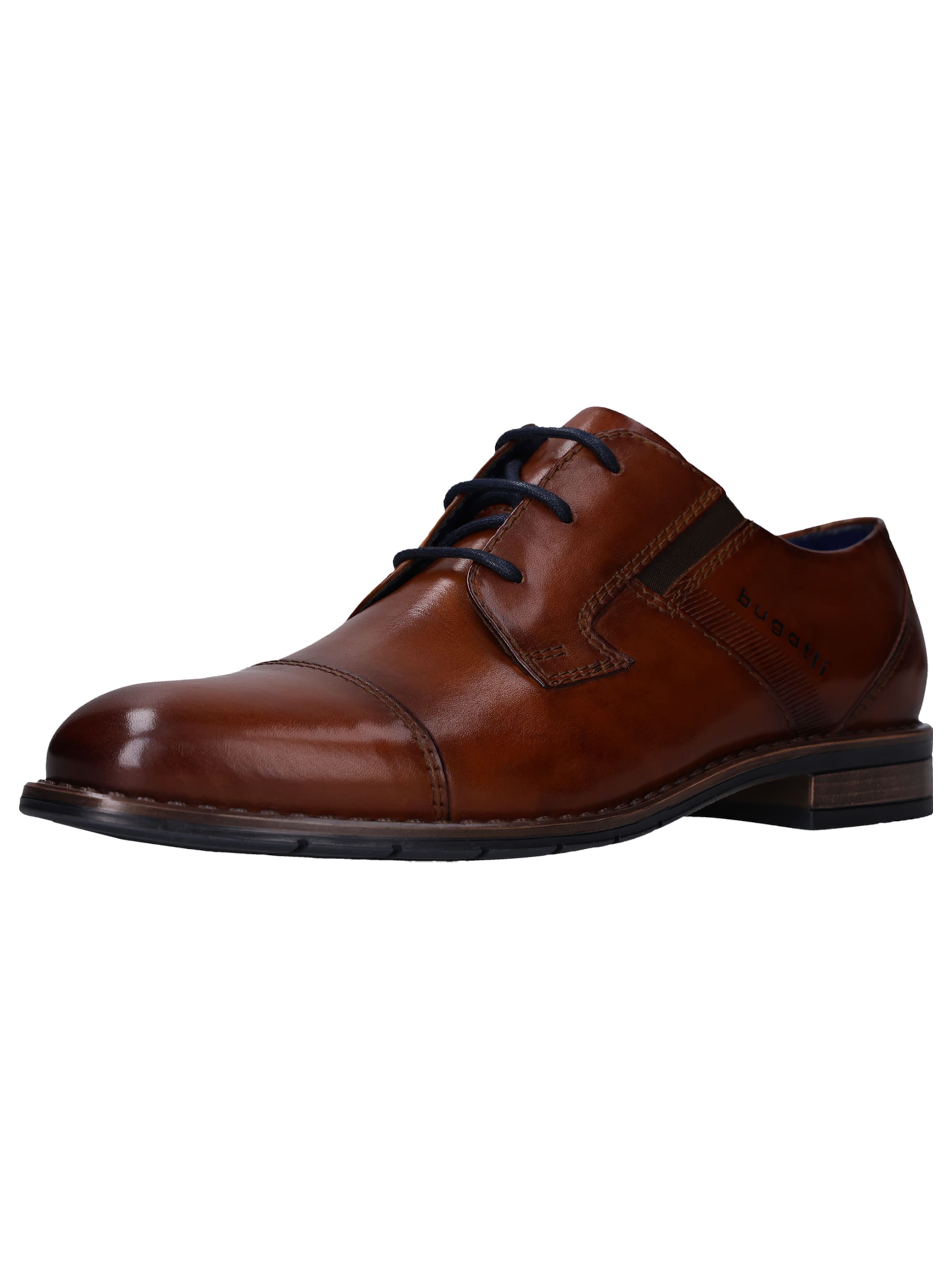bugatti Lace-Up Shoes in Brown: front