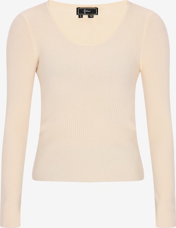 faina Sweater 'Fashion Look' in Beige: front