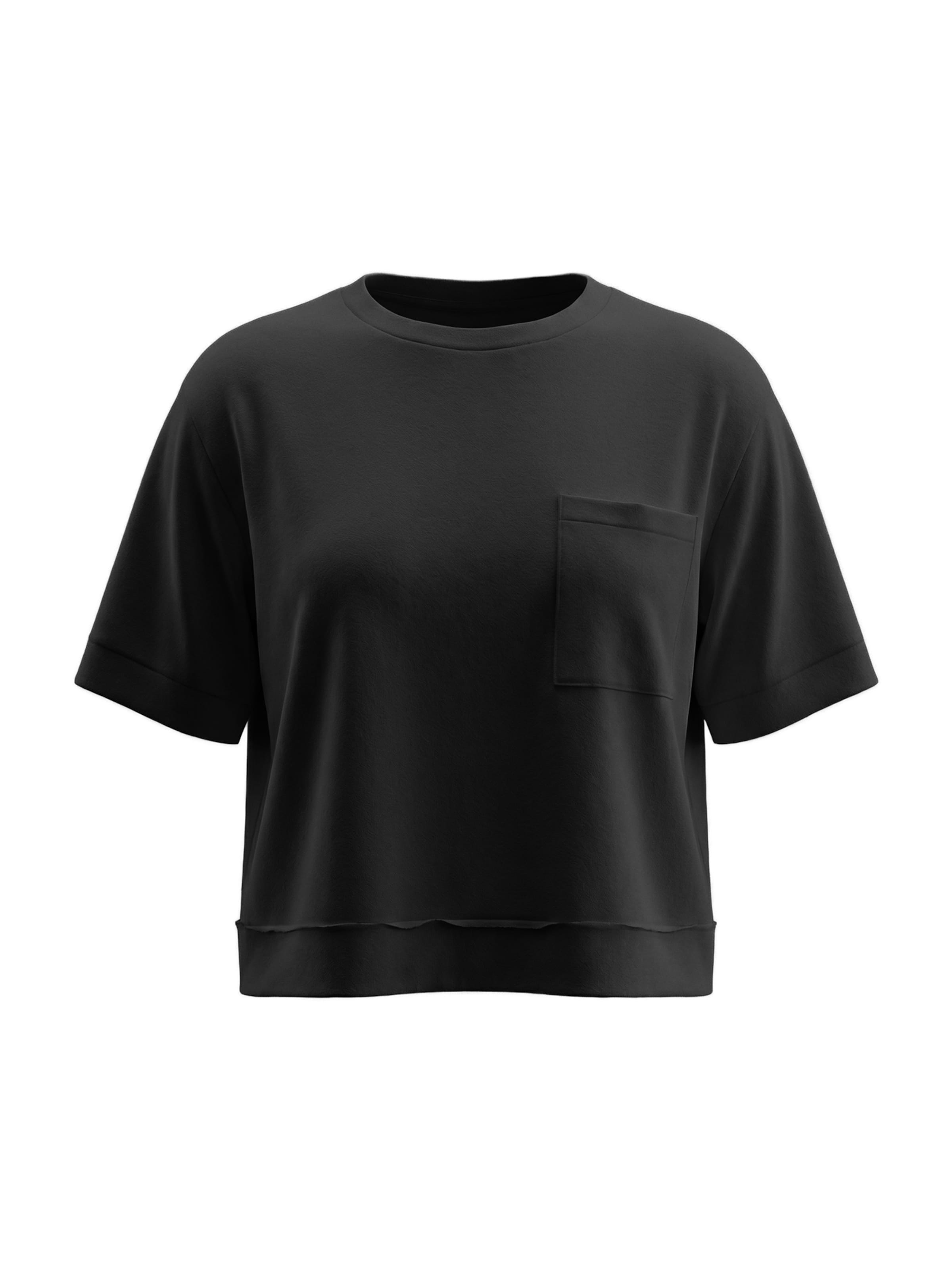 T-shirt Imily Bela en noir : devant