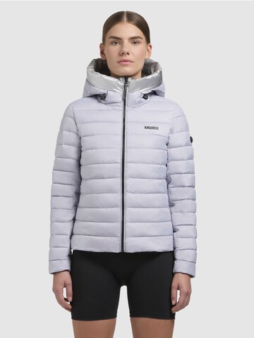 khujo Between-season jacket 'VRONI' in Purple: front