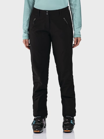 Schöffel Regular Outdoorbroek 'Milagle' in Zwart: voorkant