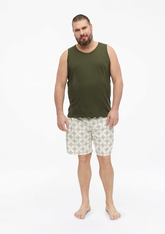 s.Oliver Men Big Sizes Badeshorts in Weiß
