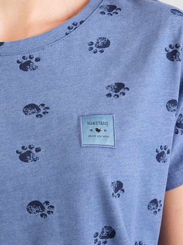 naketano T-Shirt in Blau