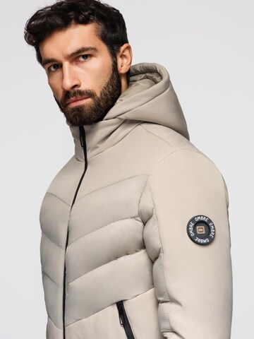 Ombre Weatherproof jacket in Beige