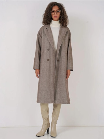 Bigdart - Sobretudo meia-estação em bege