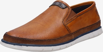 bugatti Classic Flats in Brown: front