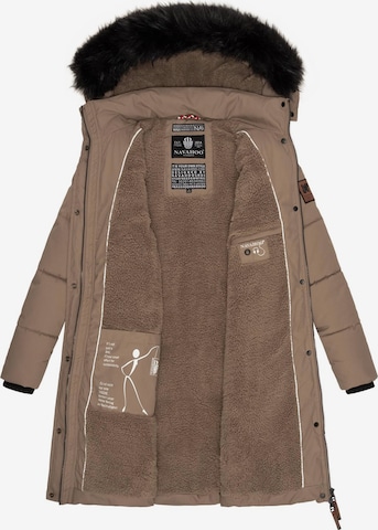 NAVAHOO Winter coat 'Cosimaa' in Beige