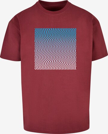 Merchcode Shirt 'Summer' in Rood: voorkant