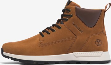 TIMBERLAND Boots med snörning 'Killington' i brun: framsida