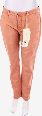 White Siviglia Pants in L in Brown: front