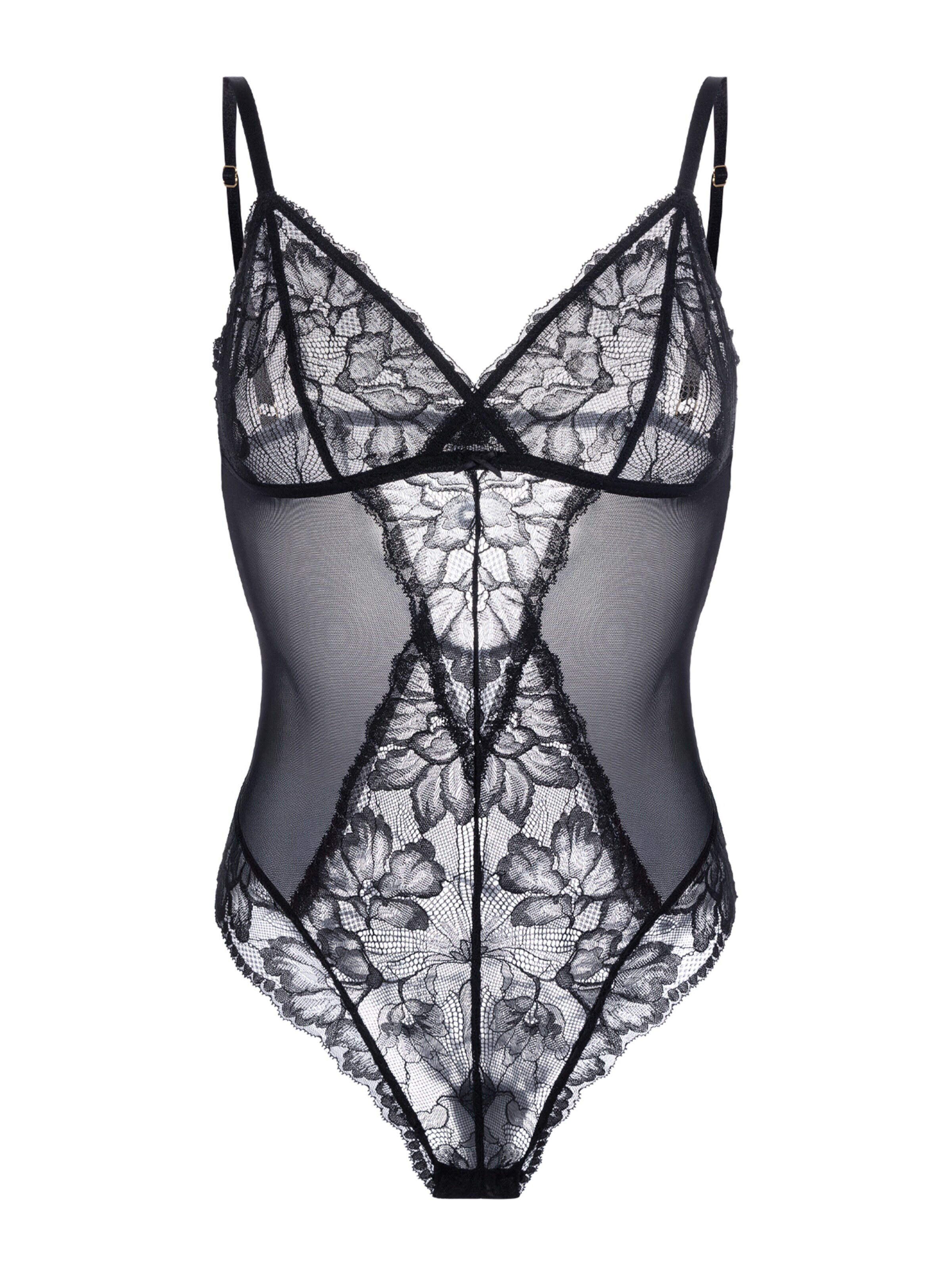 Dorina Body in Zwart: voorkant