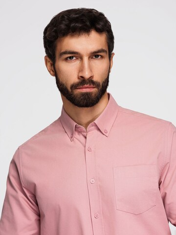 Ombre Regular fit Business shirt in Pink