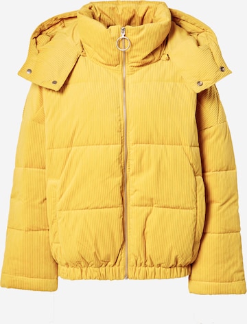 UNITED COLORS OF BENETTON Prehodna jakna | rumena barva: sprednja stran