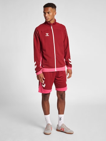 Hummel Sportsweatvest in Rood