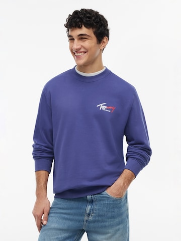 Tommy Jeans Collegepaita värissä sininen: etupuoli