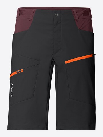 VAUDE Outdoor trousers 'Tekoa' in Black: front
