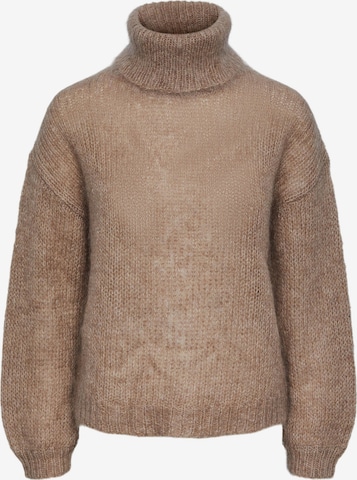 Pull-over 'LAMBI' Y.A.S en marron : devant