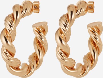 LeGer by Lena Gercke - Pendientes 'Elea' en oro: frente