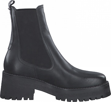 TAMARIS Chelsea boots in Zwart