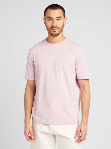 BOSS T-shirt 'Chup' i lila: framsida