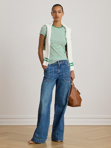 balta Lauren Ralph Lauren Marškinėliai