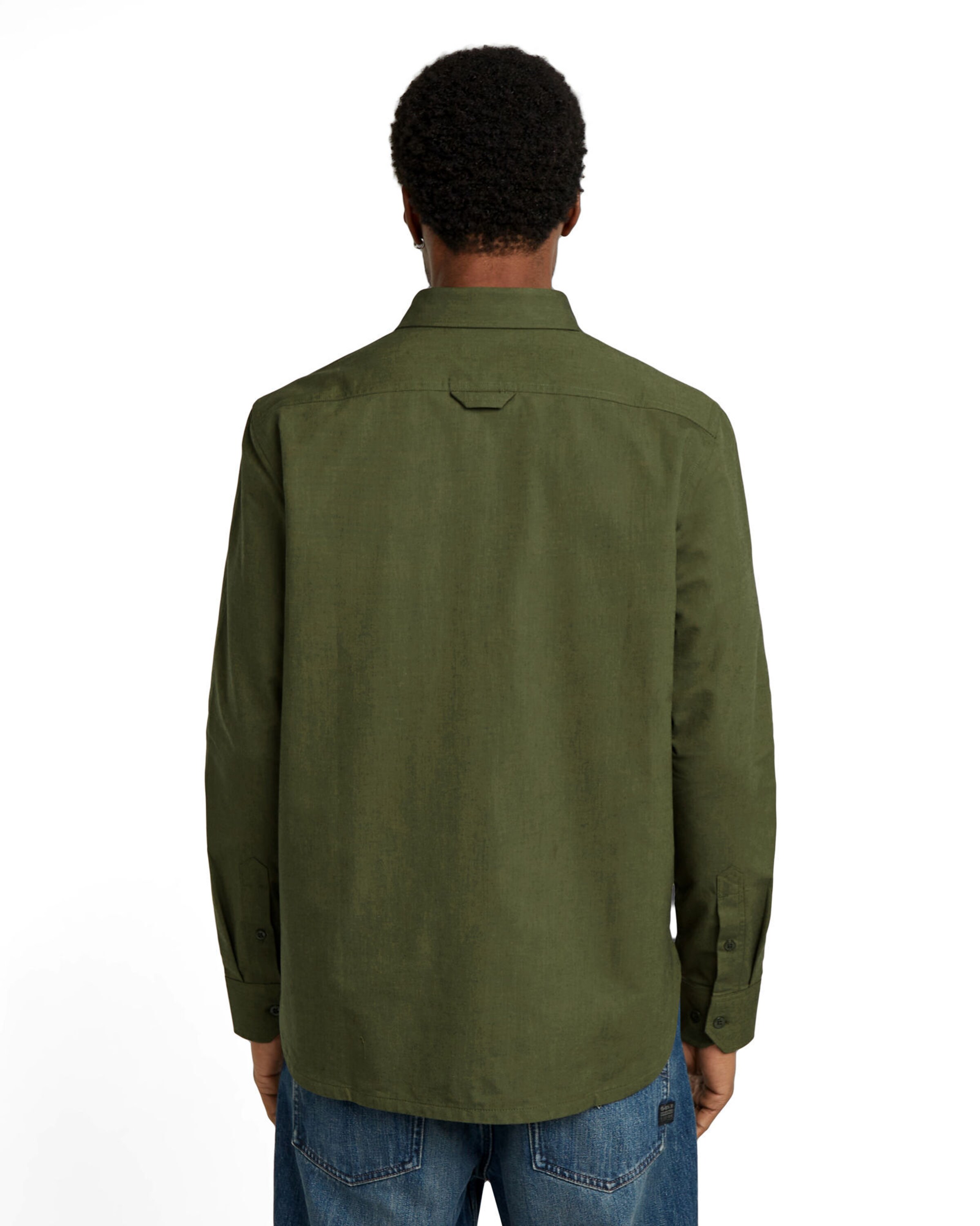 G-STAR Regular fit Button Up Shirt in Green