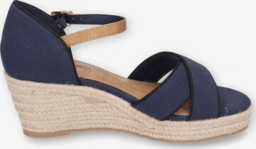 Sandales à lanières Dockers by Gerli en bleu