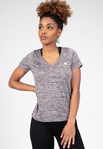 Gorilla Wear Performance shirt 'Elmira' in Grey: front