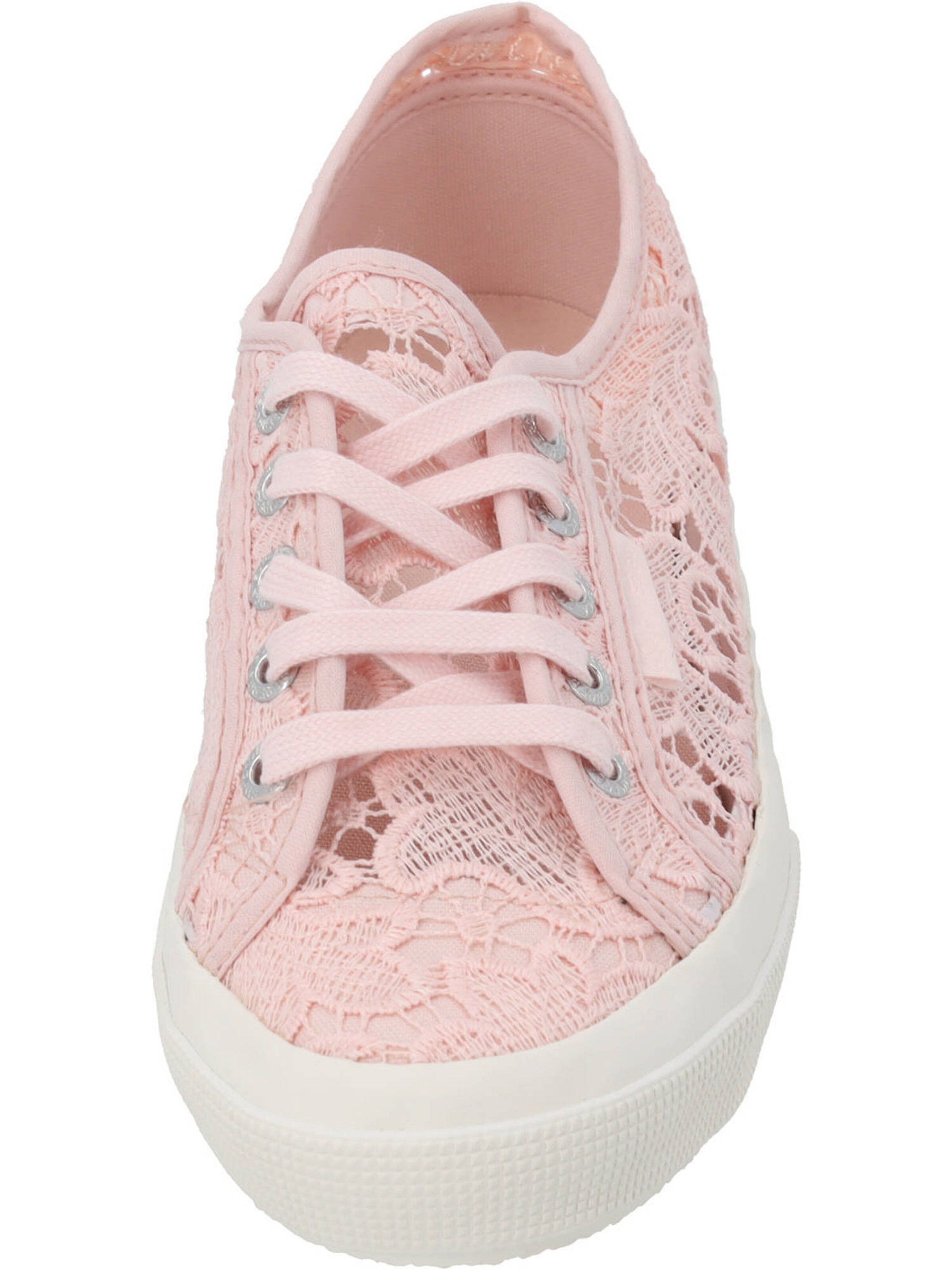 SUPERGA Sneaker '2750 Macrame S81219' in Pink