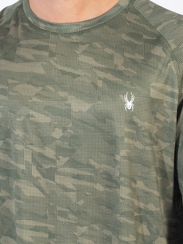 Spyder Funkcionalna majica | zelena barva