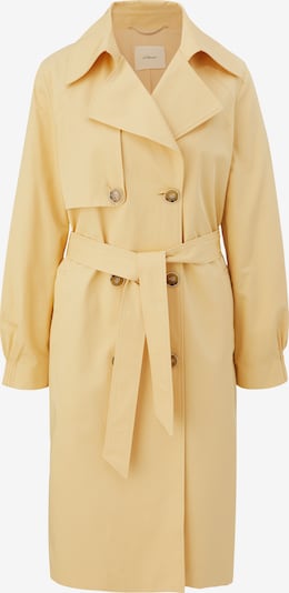 s.Oliver BLACK LABEL Přechodný kabát - světle žlutá, Produkt