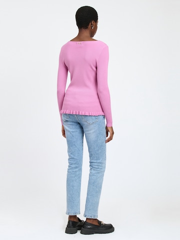 Influencer Sweter w kolorze różowy