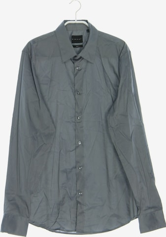 Sisley Button Up Shirt in M in Grey: front