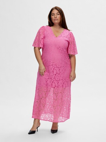 Robe SELECTED en rose