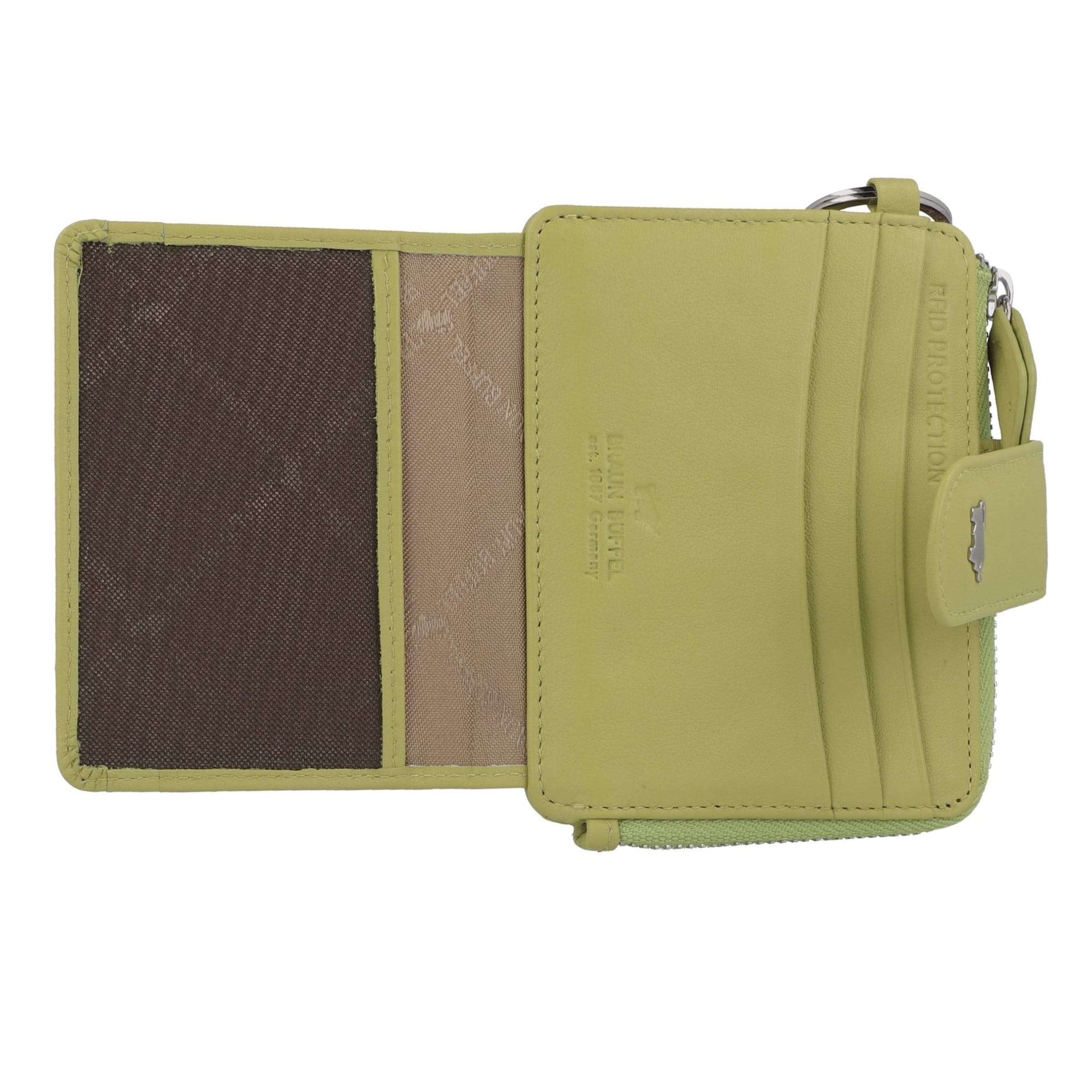 Braun Büffel Portemonnaie 'Joy ' in Grün
