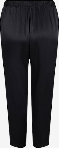 Zizzi Wide leg Broek 'KIYA' in Zwart