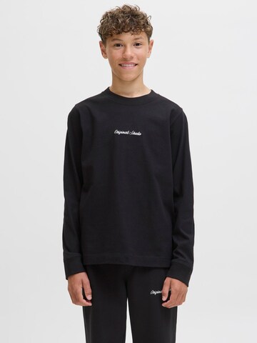 Jack & Jones Junior - Camiseta en negro: frente