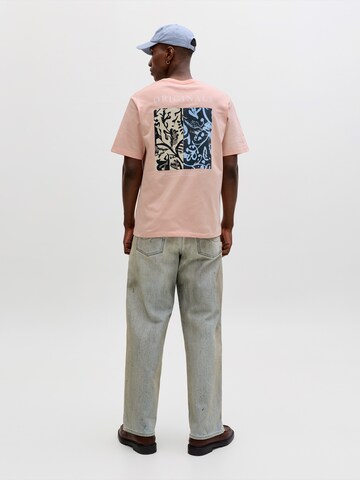 oranžinė JACK & JONES Marškinėliai 'JORMONTAUK'