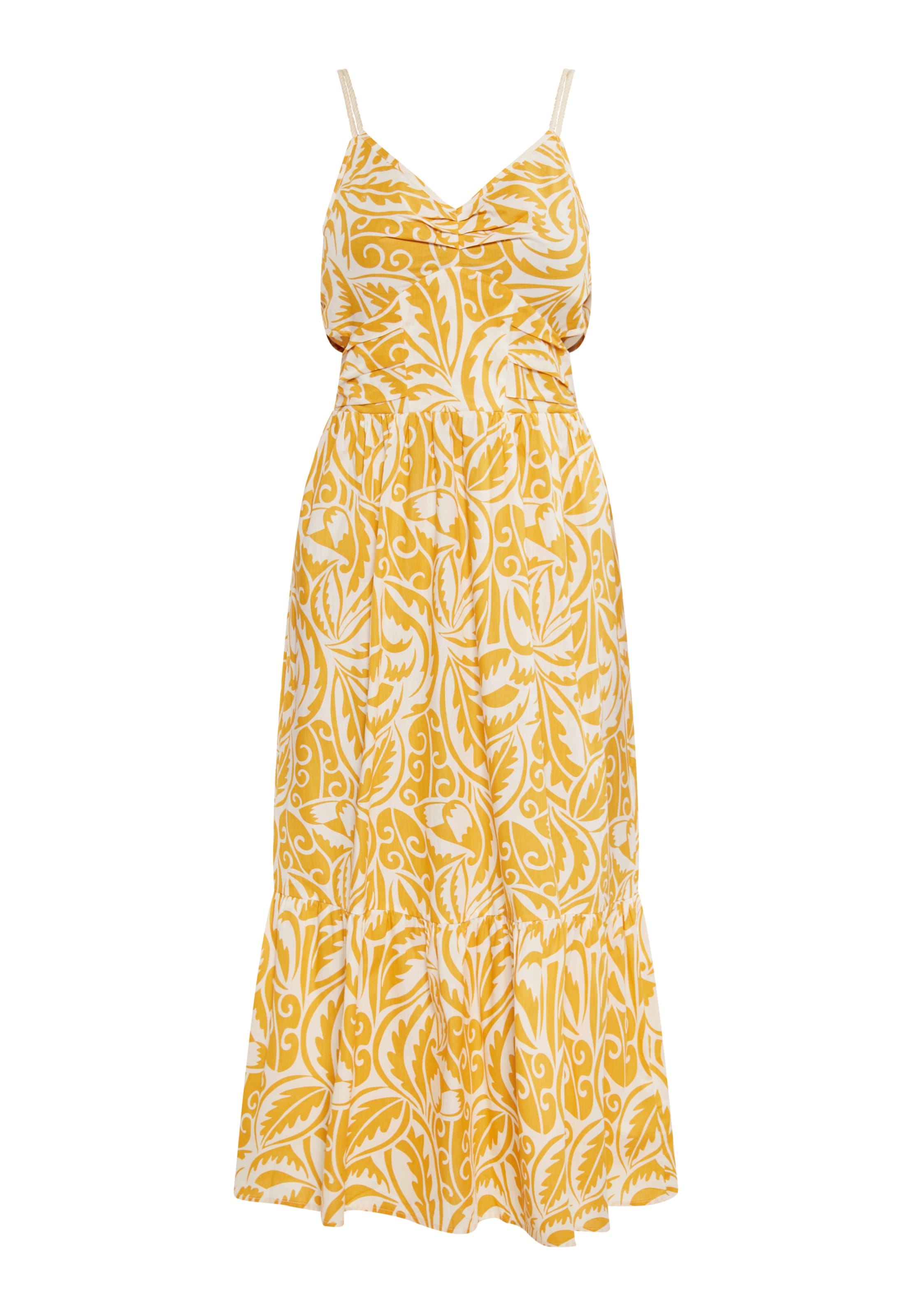 geltona IZIA Vasarinė suknelė: priekis