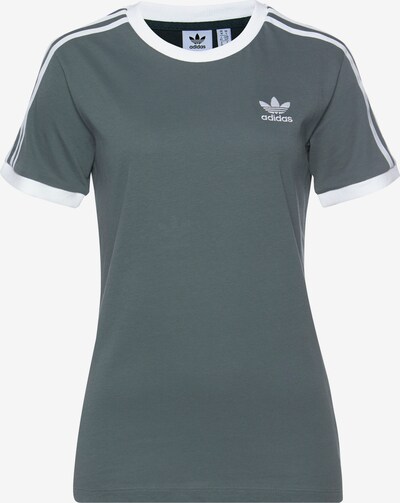 ADIDAS ORIGINALS Shirt in Graphite / White, Item view