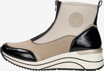 Boots 'Enkellaarsjes Plat' REMONTE en blanc : devant