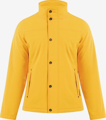 Schmuddelwedda - Chaqueta funcional en amarillo: frente