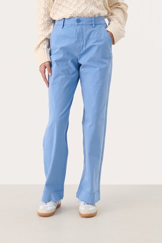 Wide Leg Pantalon 'Belme' Part Two en bleu : devant