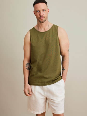 T-Shirt 'Thore' DAN FOX APPAREL en vert : devant